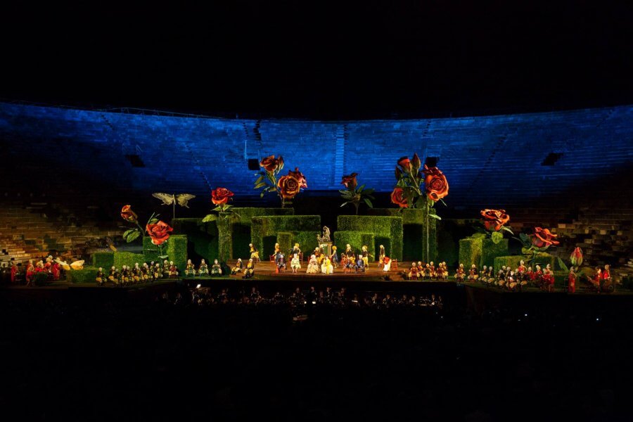 Оперная постановка на Арена-ди-Верона